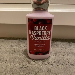 Brand new Bath and Bodyworks black raspberry vanilla lotion
